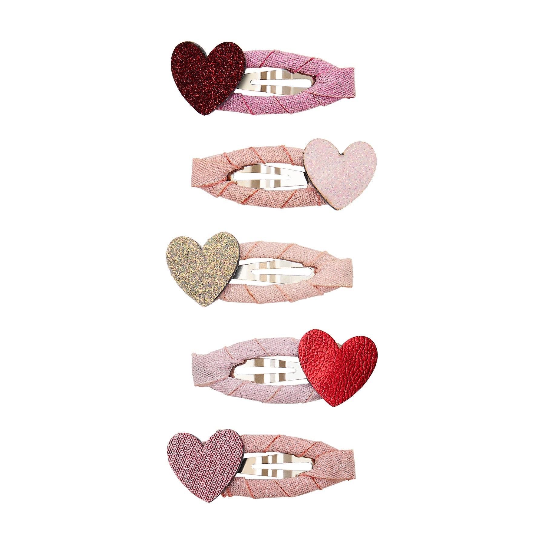 Heart Mini Clic Clacs PINK MULTI