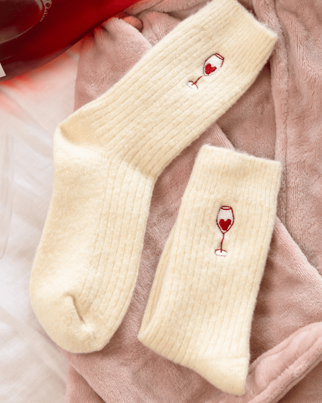 The Comfiest Socks - Mothers Day - Wine