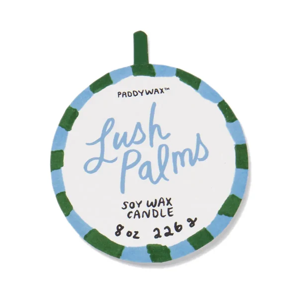 Adopo Palm Tree Ceramic Candle - Lush Palms Boxed