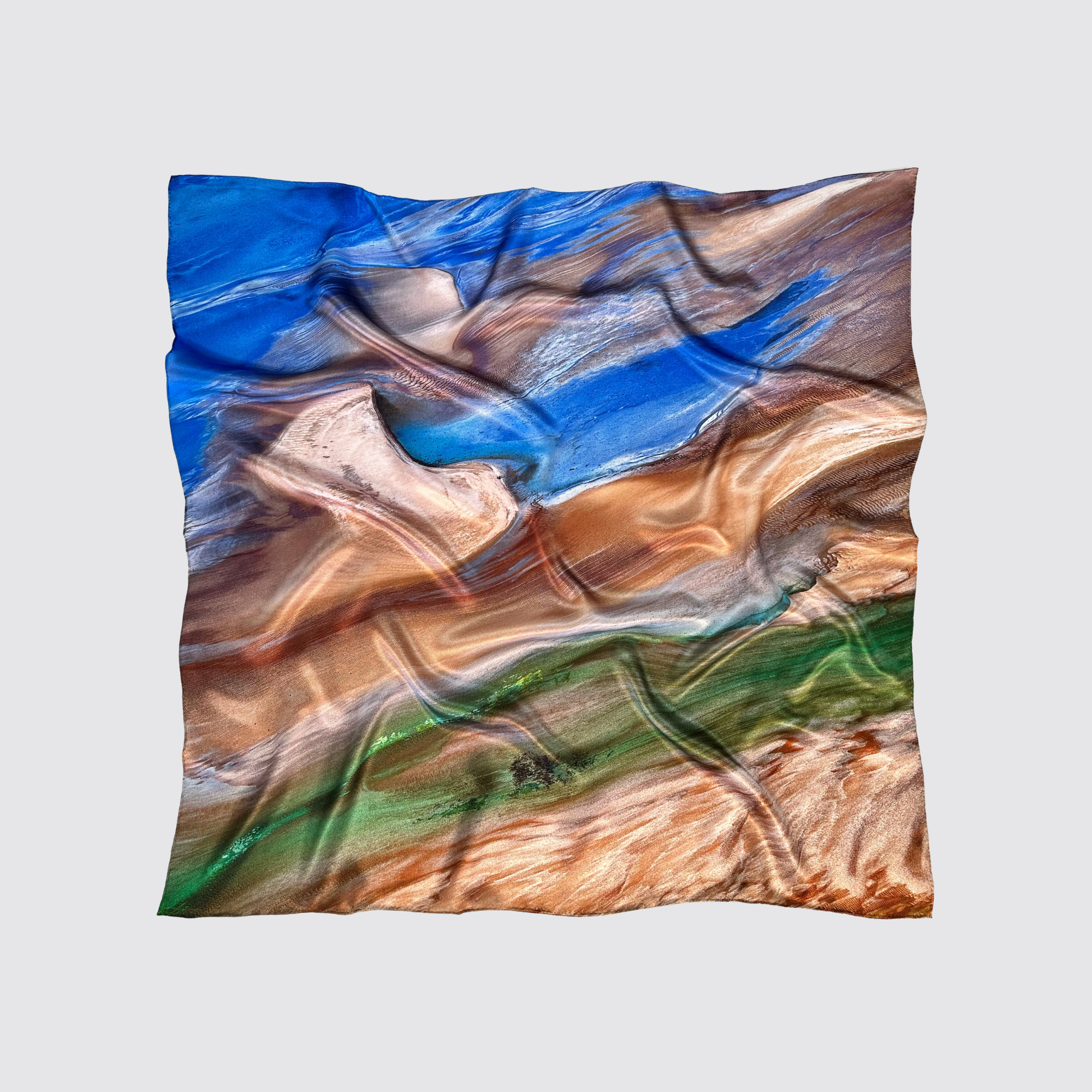 Eighty Mile Beach 100% Silk Scarf