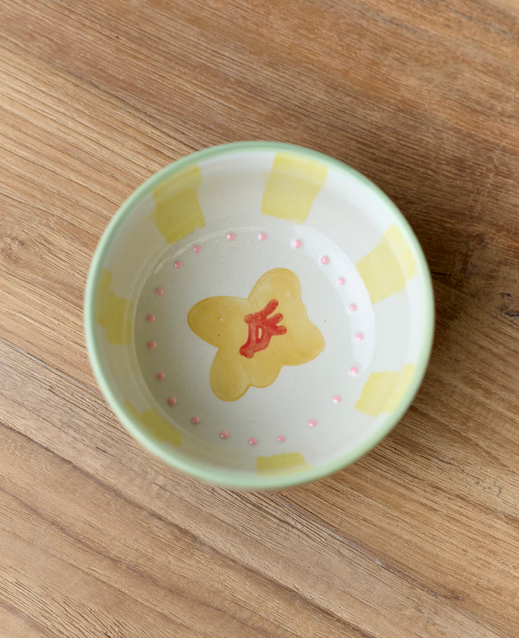 Condiment Bowl 11.5Cm X 6.5Cm -
June'S Garden Yellow Bush Pea