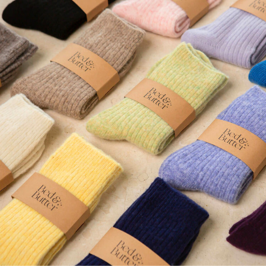 The Comfiest Socks - Yellow