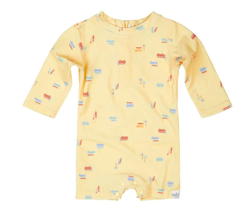 Swim Baby Onesie Long Sleeve - Sunny