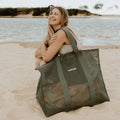 Beach Hauler™ Mesh Beach Bag - Pandanus