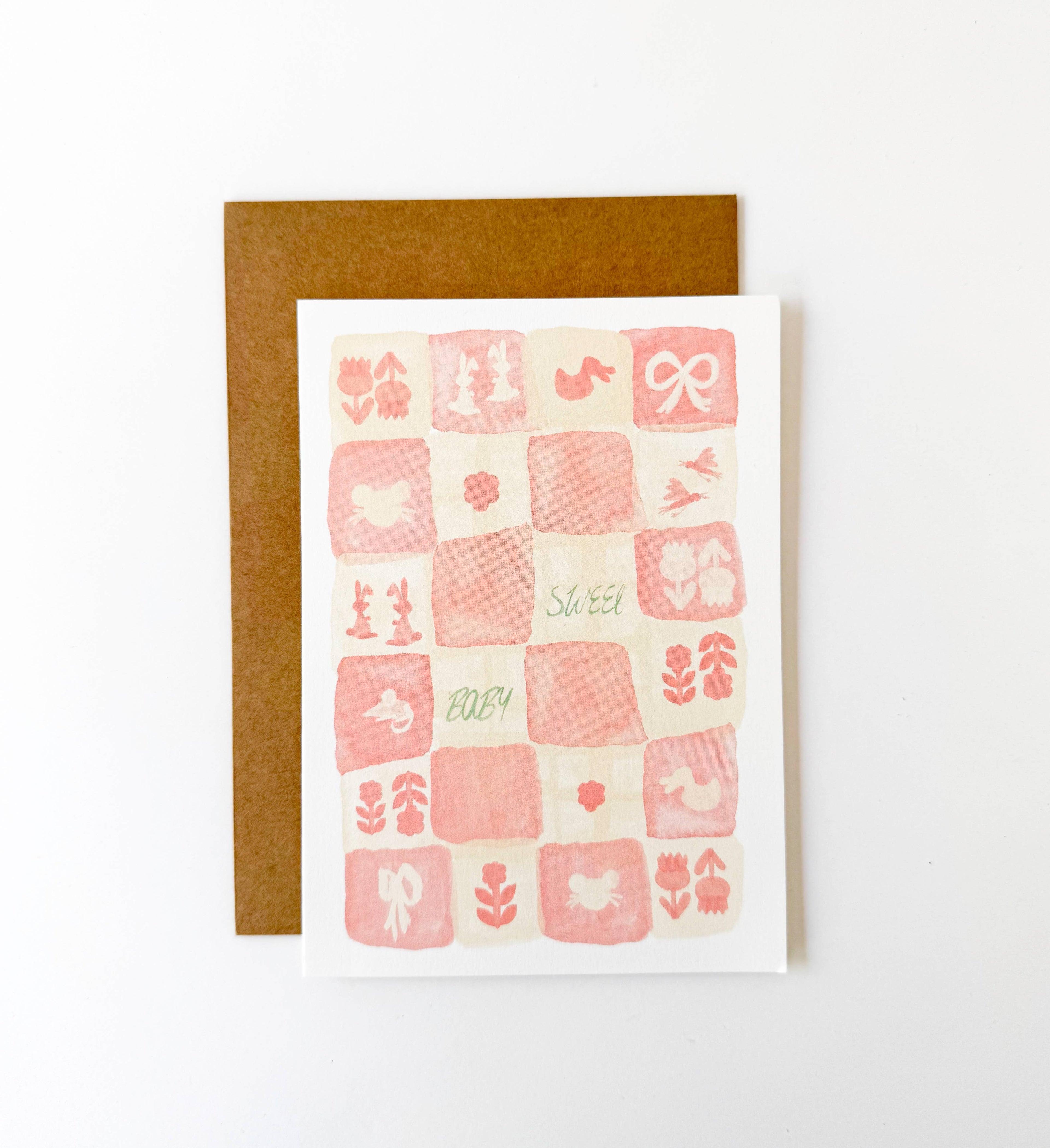 Sweet Baby Quilt (Pink)