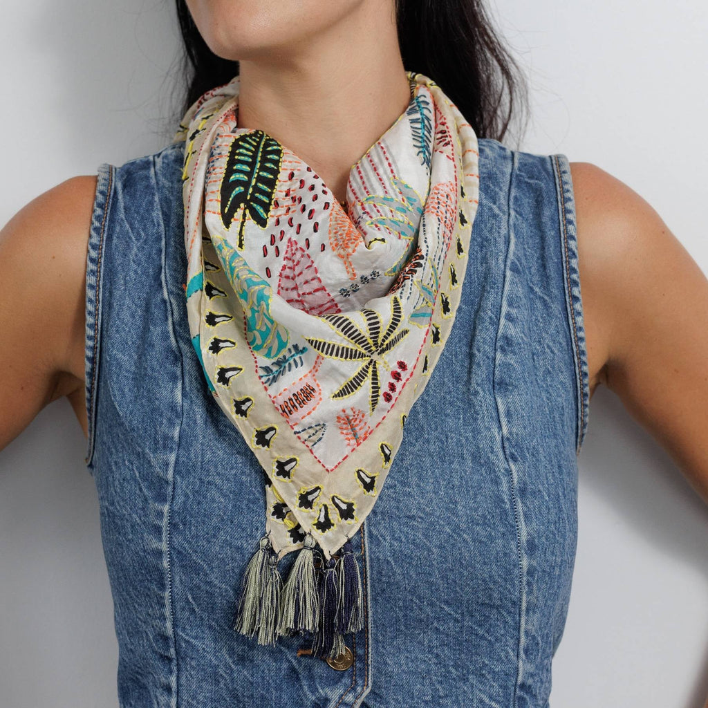 Pure Silk Scarf AFP1745B