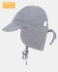 Flap Cap Baby - Periwinkle