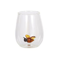 Bumble Bee Glass Tumbler 8.5x10cm