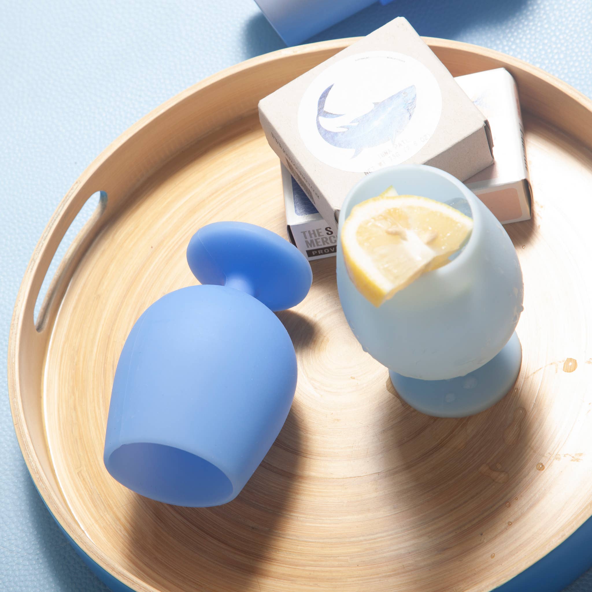 Sky+Kingfisher|Stemm|Silicone Unbreakable Wine Glass