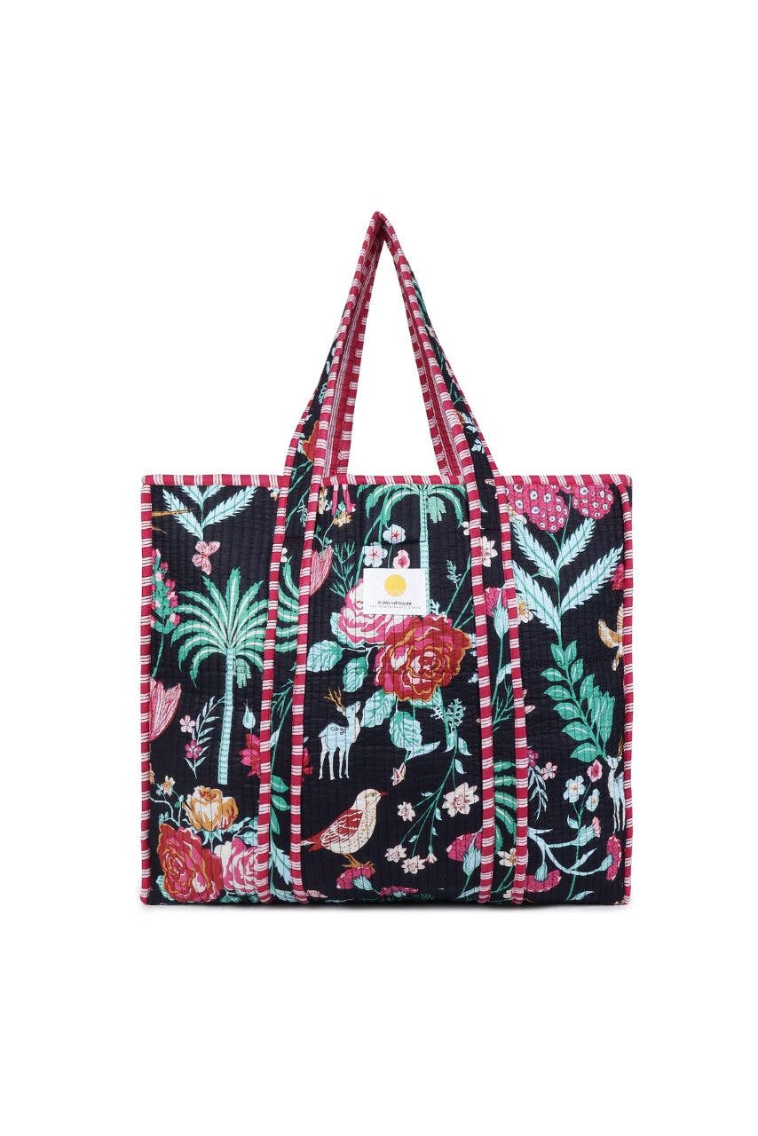 Cotton Tote Bag - Black