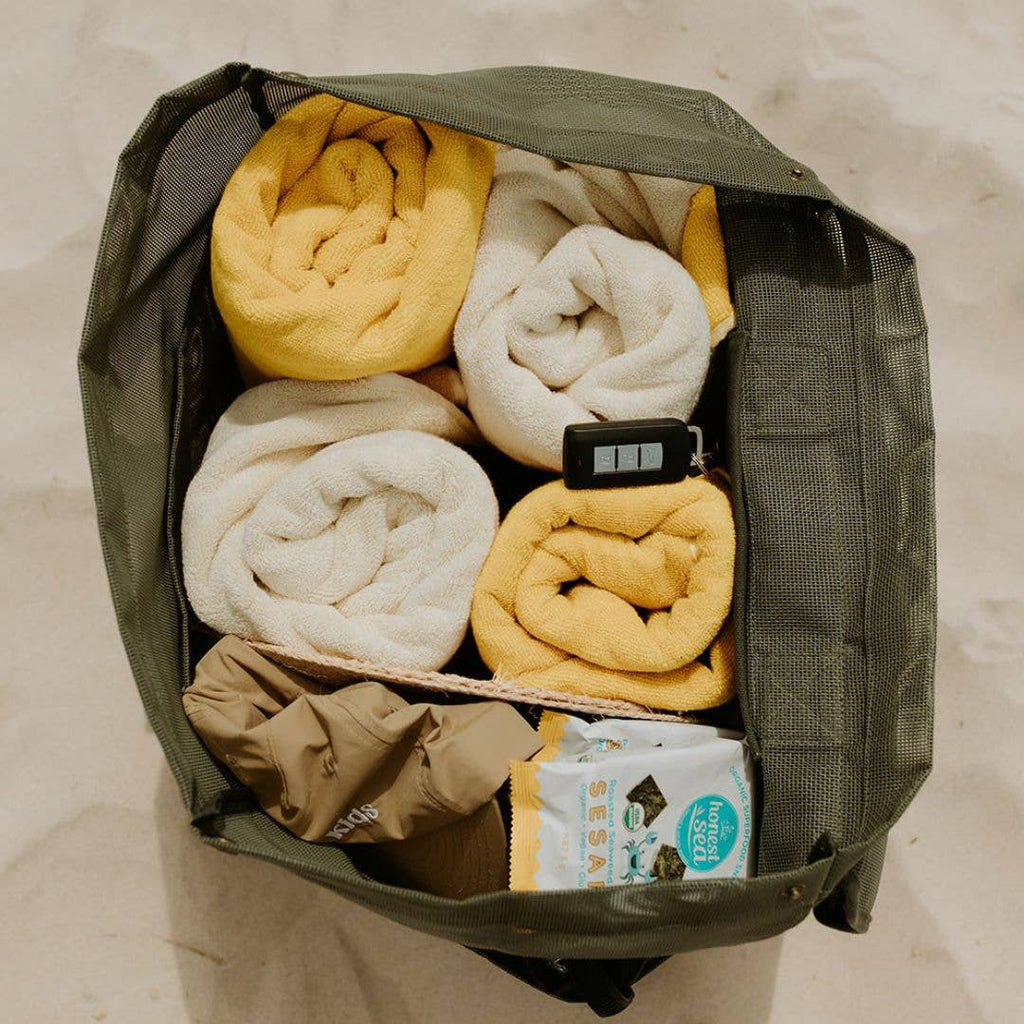 Beach Hauler™ Mesh Backpack - Pandanus