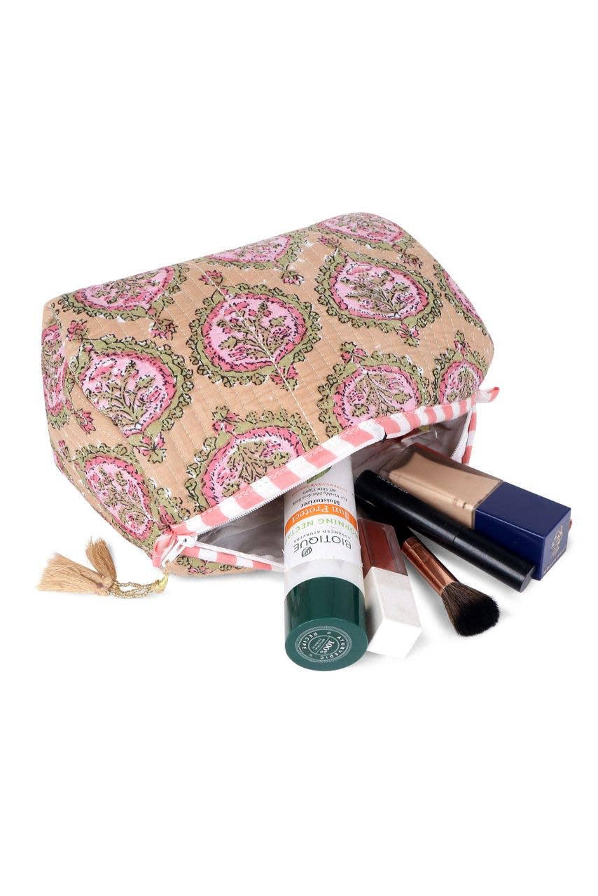 Makeup And Toiletry Bag - Pink