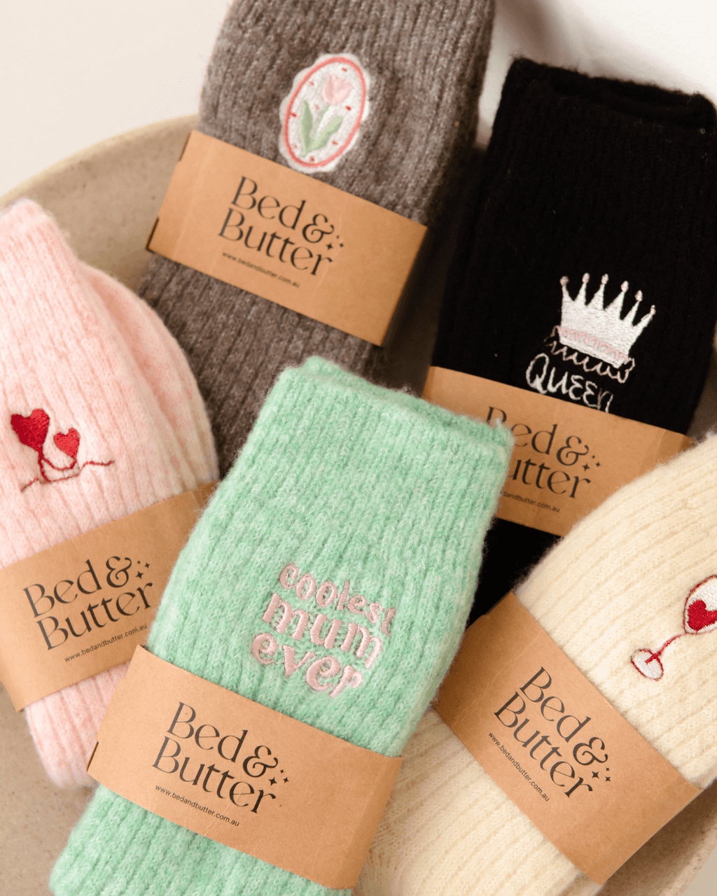 The Comfiest Socks - Mothers Day - Flower