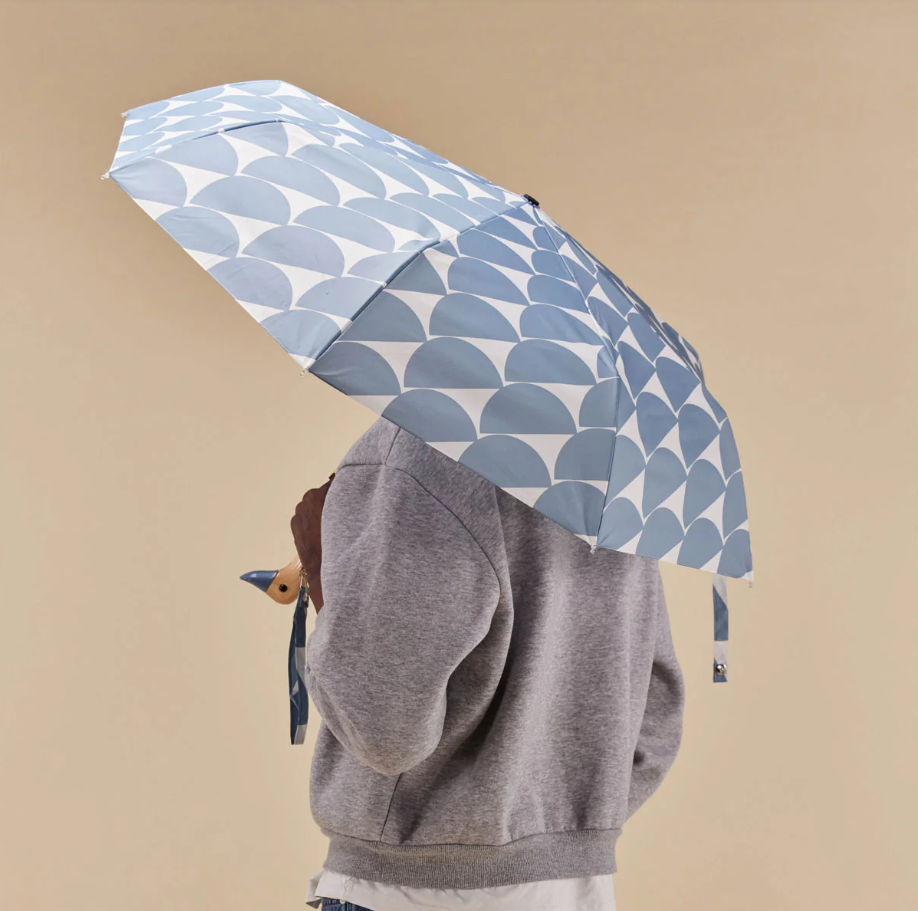 Duck Umbrella Compact - Denim Moon