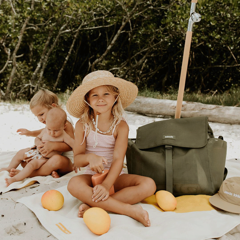 Beach Hauler™ Mesh Backpack - Pandanus