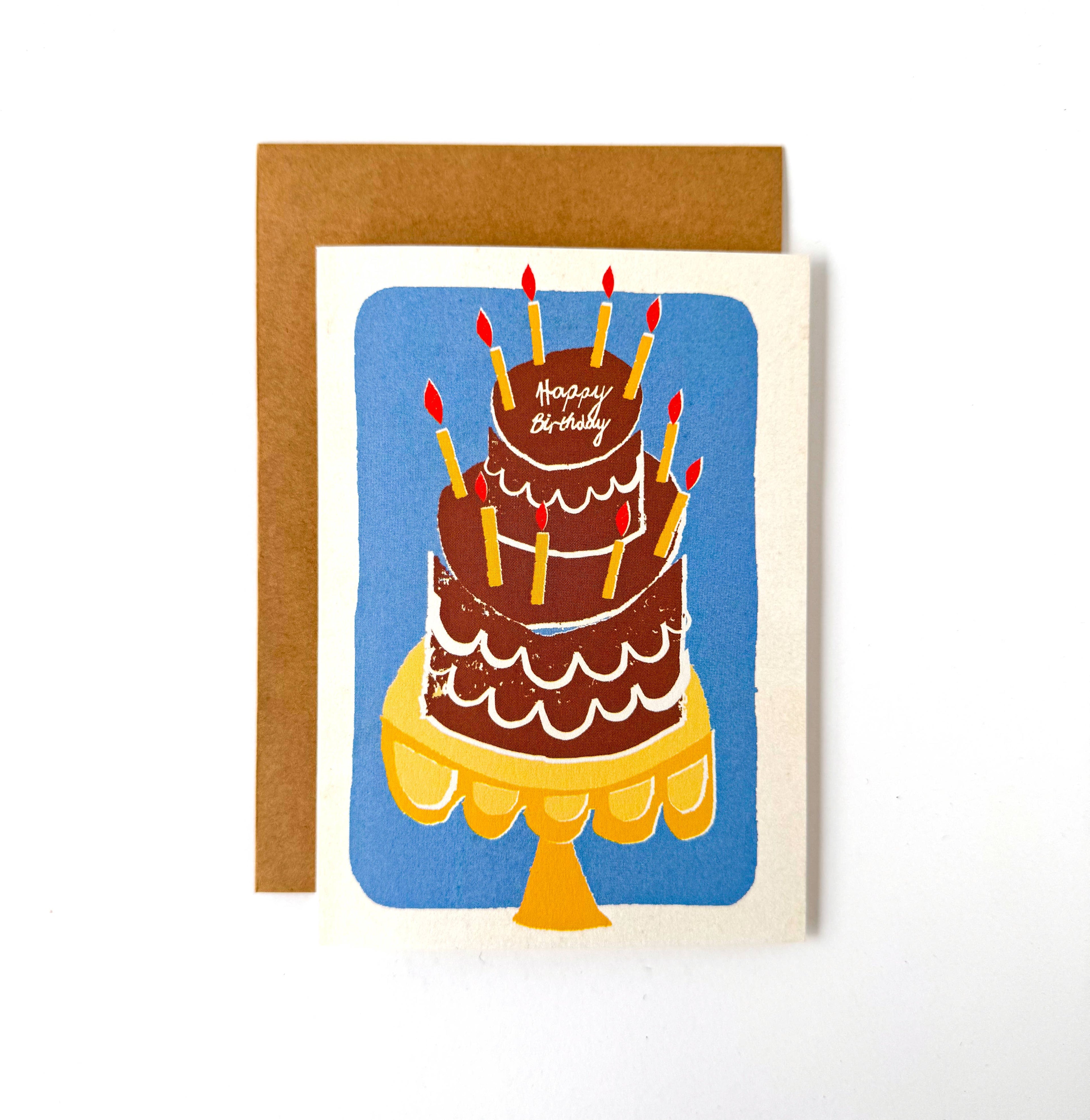 Happy Birthday Chocolate Cake