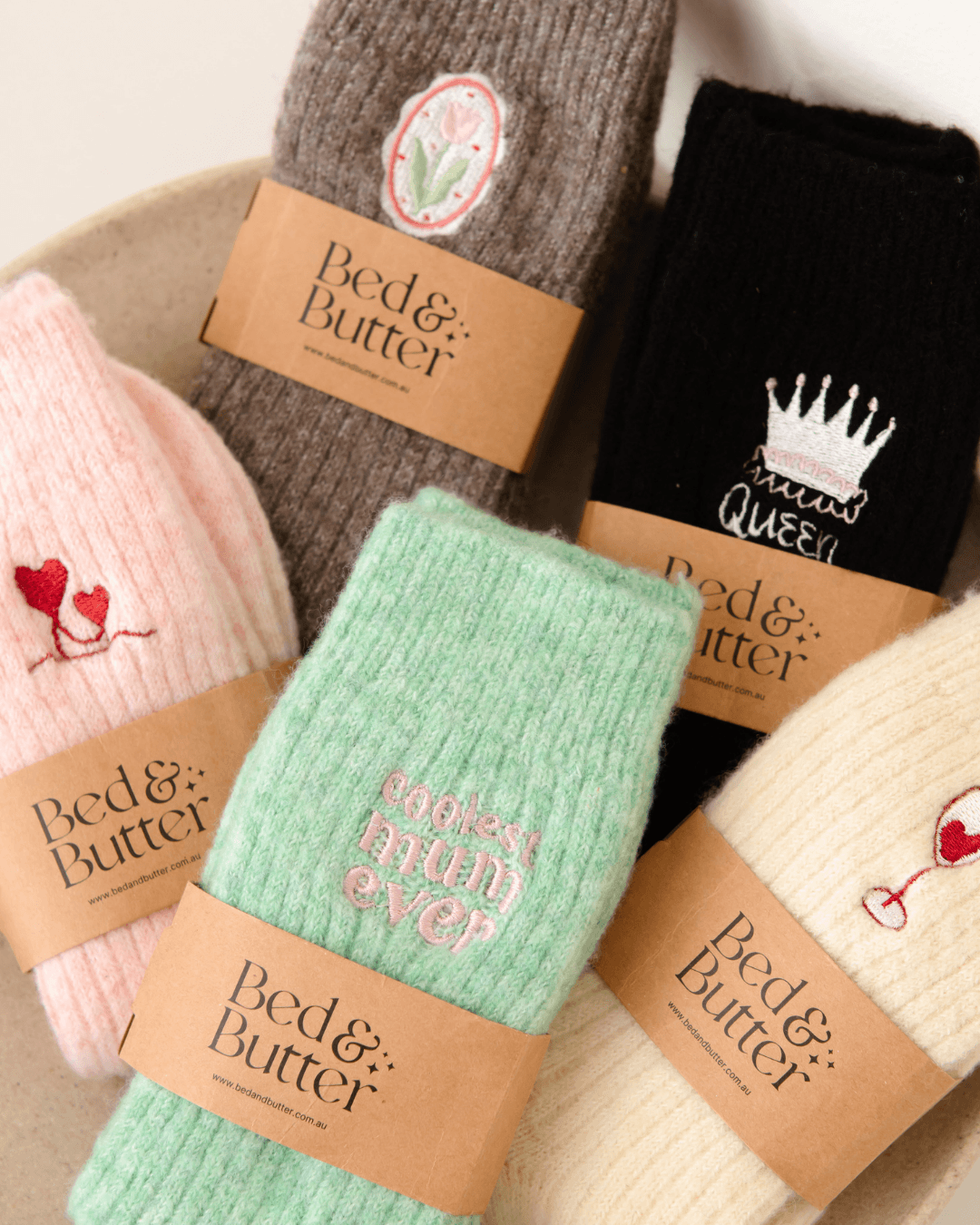 The Comfiest Socks - Mothers Day - Flower