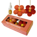 Felt Flower Fresheners - Flower Garden