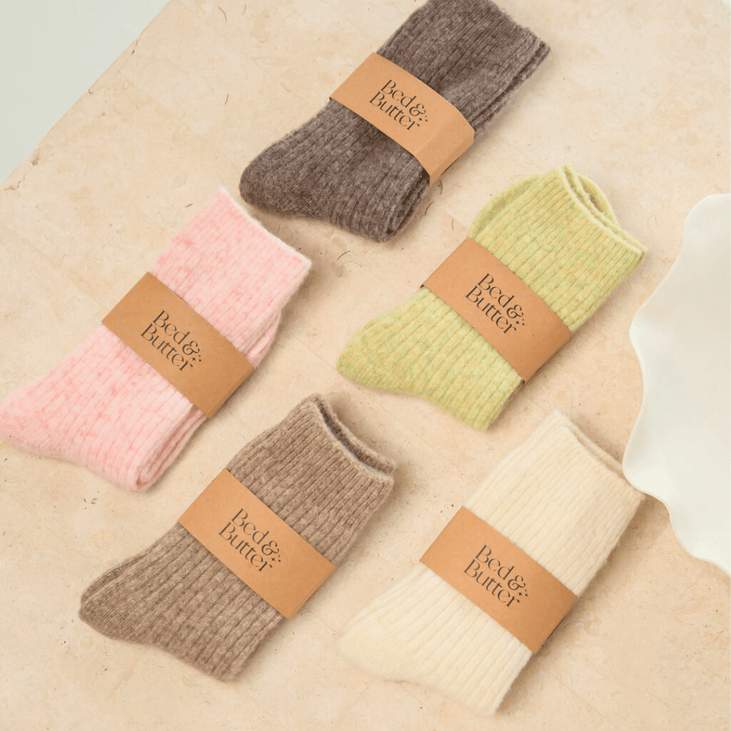 The Comfiest Socks - Blush Pink