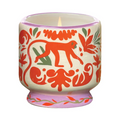 Adopo Jungle Ceramic Candle - Coconut & Amber Boxed