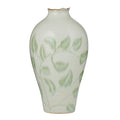 Winslet Ceramic Vase 23.5x40.5cm Nat/Grn