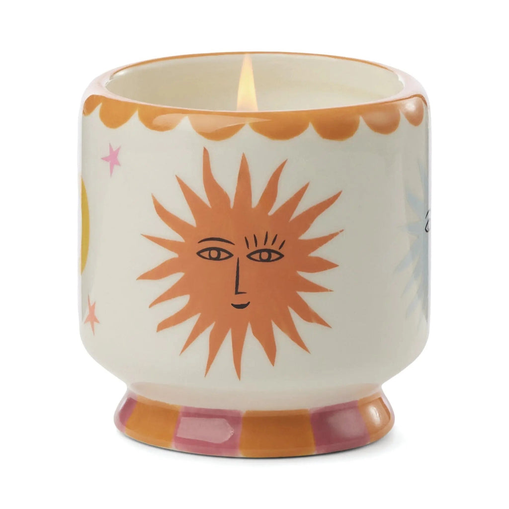Adopo Sun Ceramic Candle - Orange Blossom Boxed