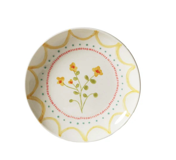 Side Plate 16Cm - June'S Garden Yellow Bush Pea