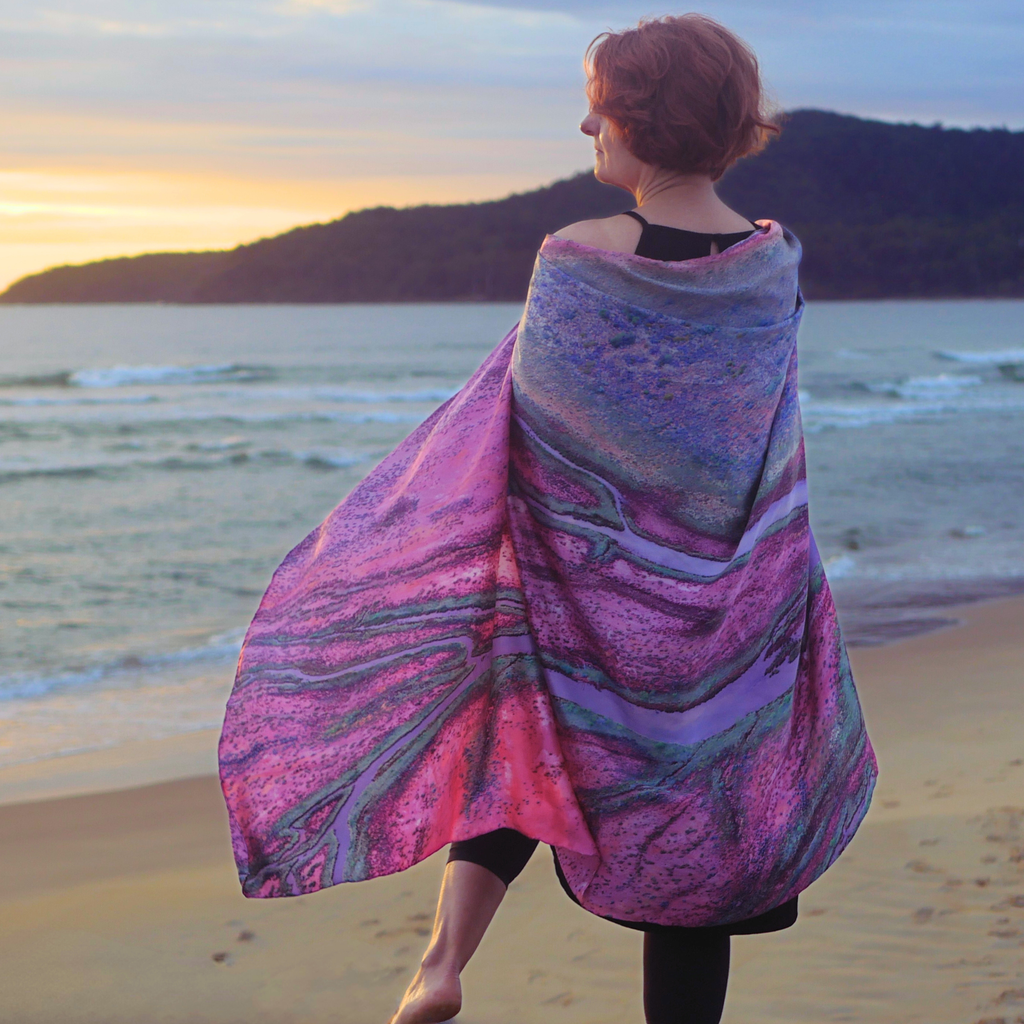 Port Hedland 100% Silk Scarf