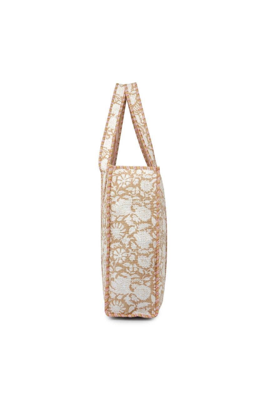 Cotton Tote Bag - Beige