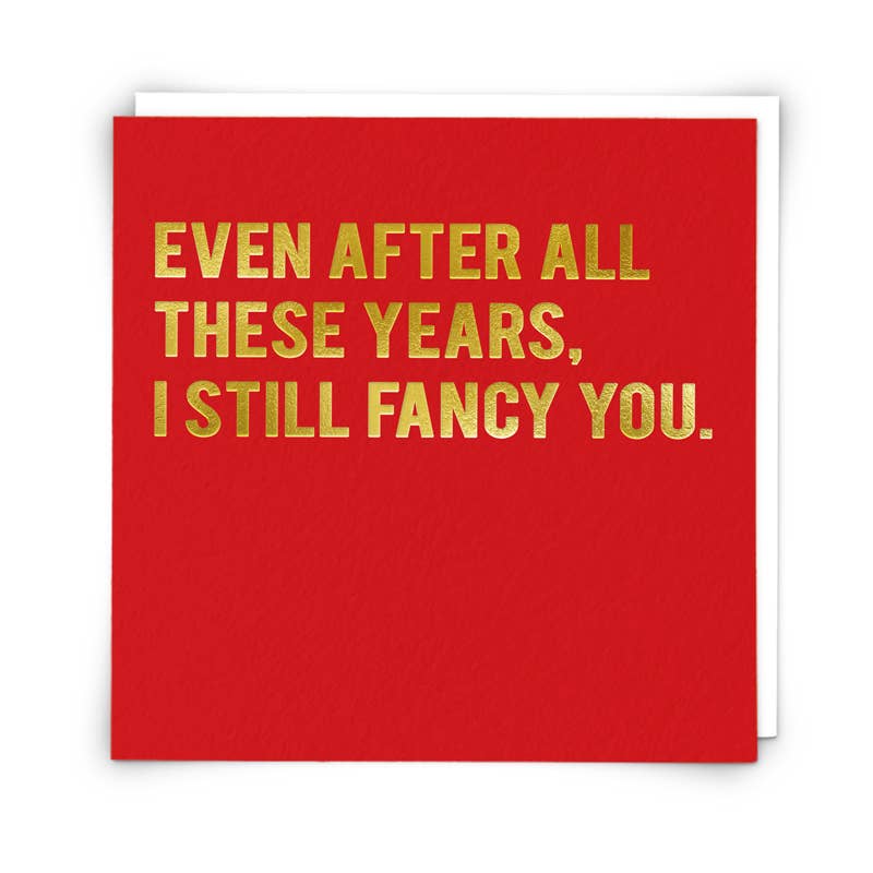 Fancy You Greetings Card