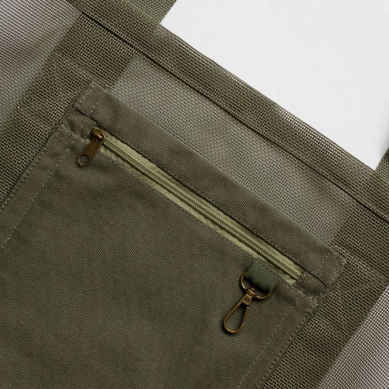 Beach Hauler™ Mesh Beach Bag - Pandanus