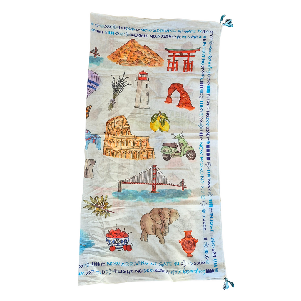 Pure Cotton Scarf VIS46