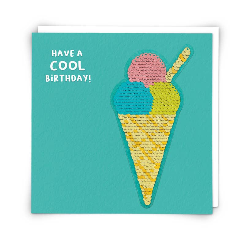 Ice Cream Greetings Card
