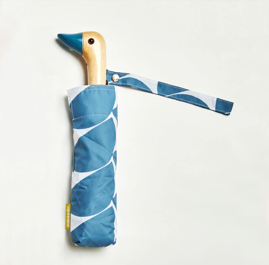 Duck Umbrella Compact - Denim Moon