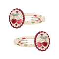 Scallop Framed Cherry Clic Clacs RED