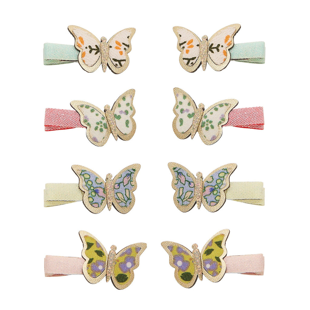 Flrl Bfly Hair Clip 8