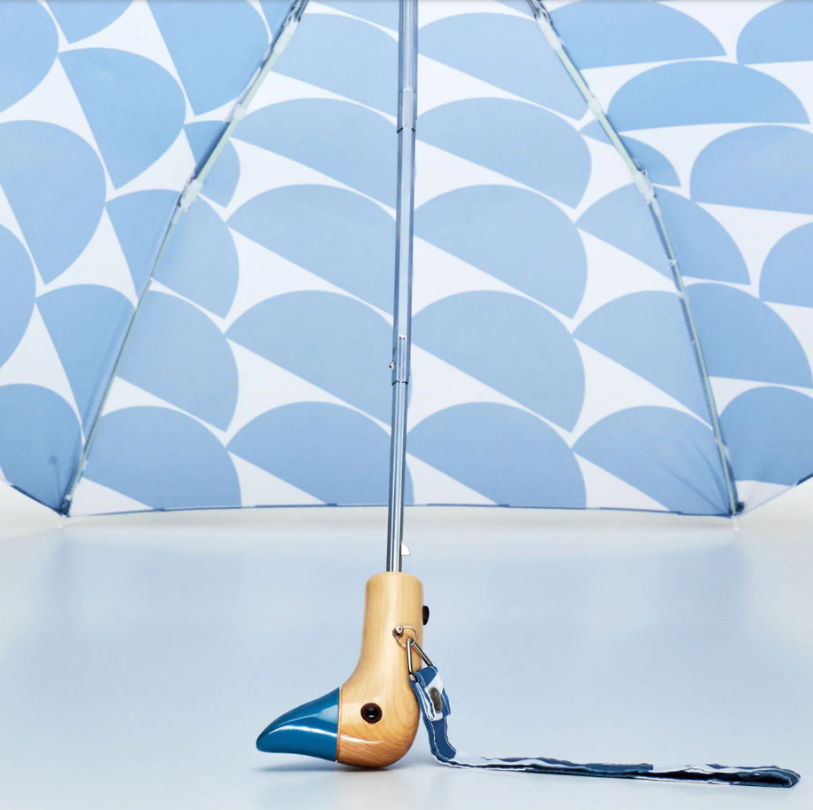 Duck Umbrella Compact - Denim Moon