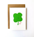 Happy Good Luck Clover
