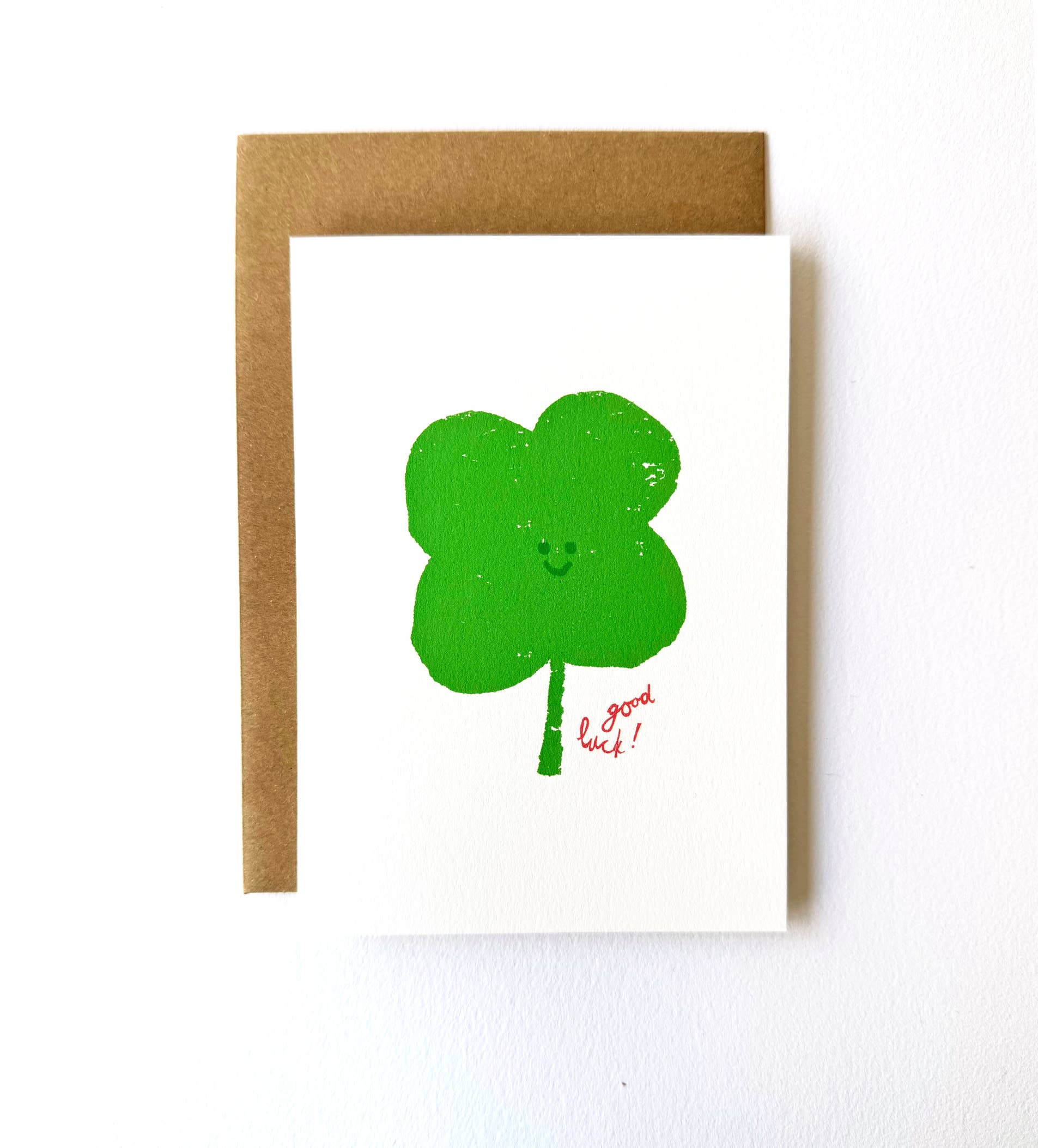Happy Good Luck Clover