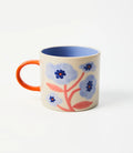 Bloomie Blue Flower Mug