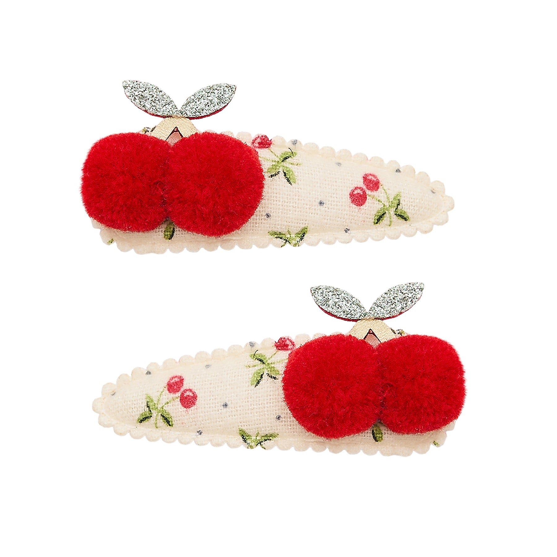 Pom Pom Cherry Clic Clacs RED