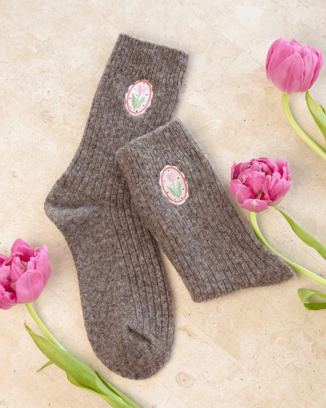The Comfiest Socks - Mothers Day - Flower