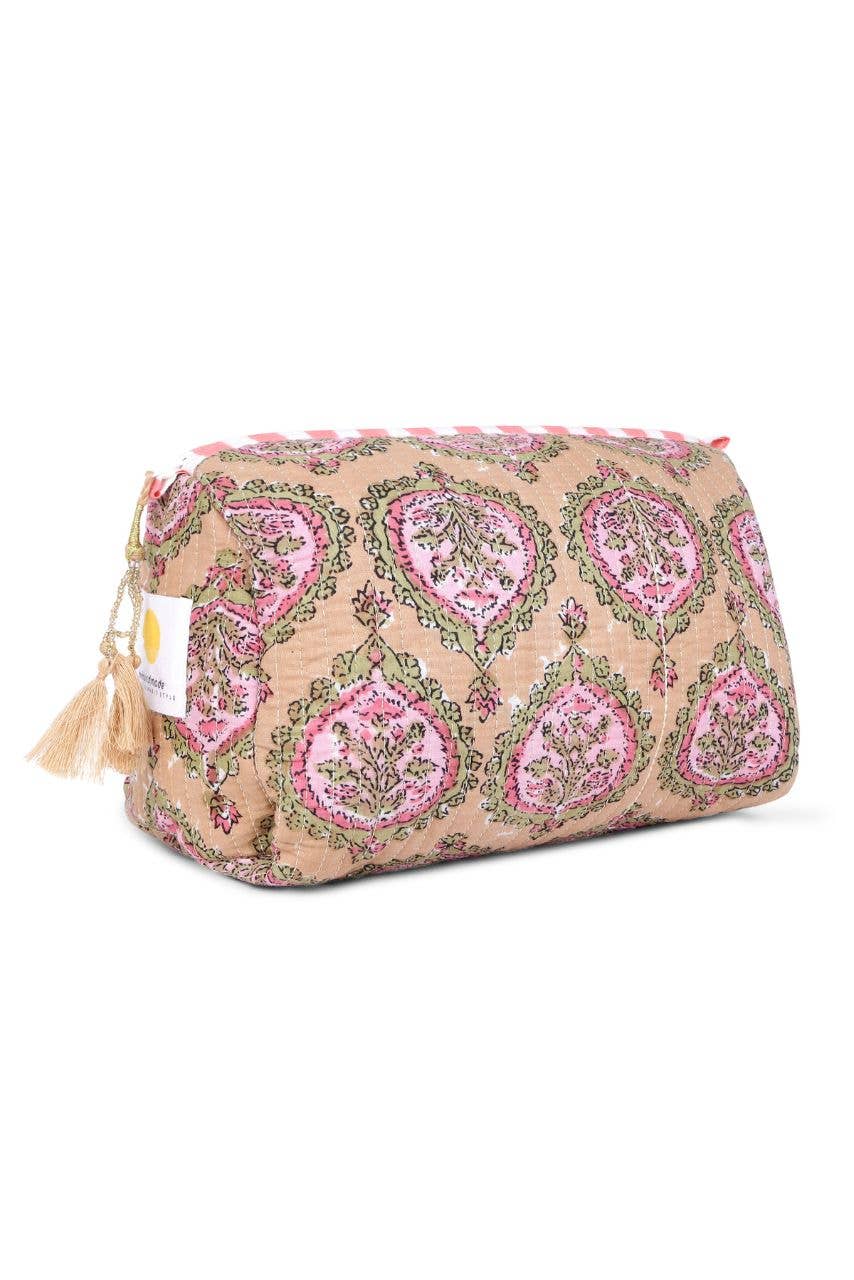 Makeup And Toiletry Bag - Pink
