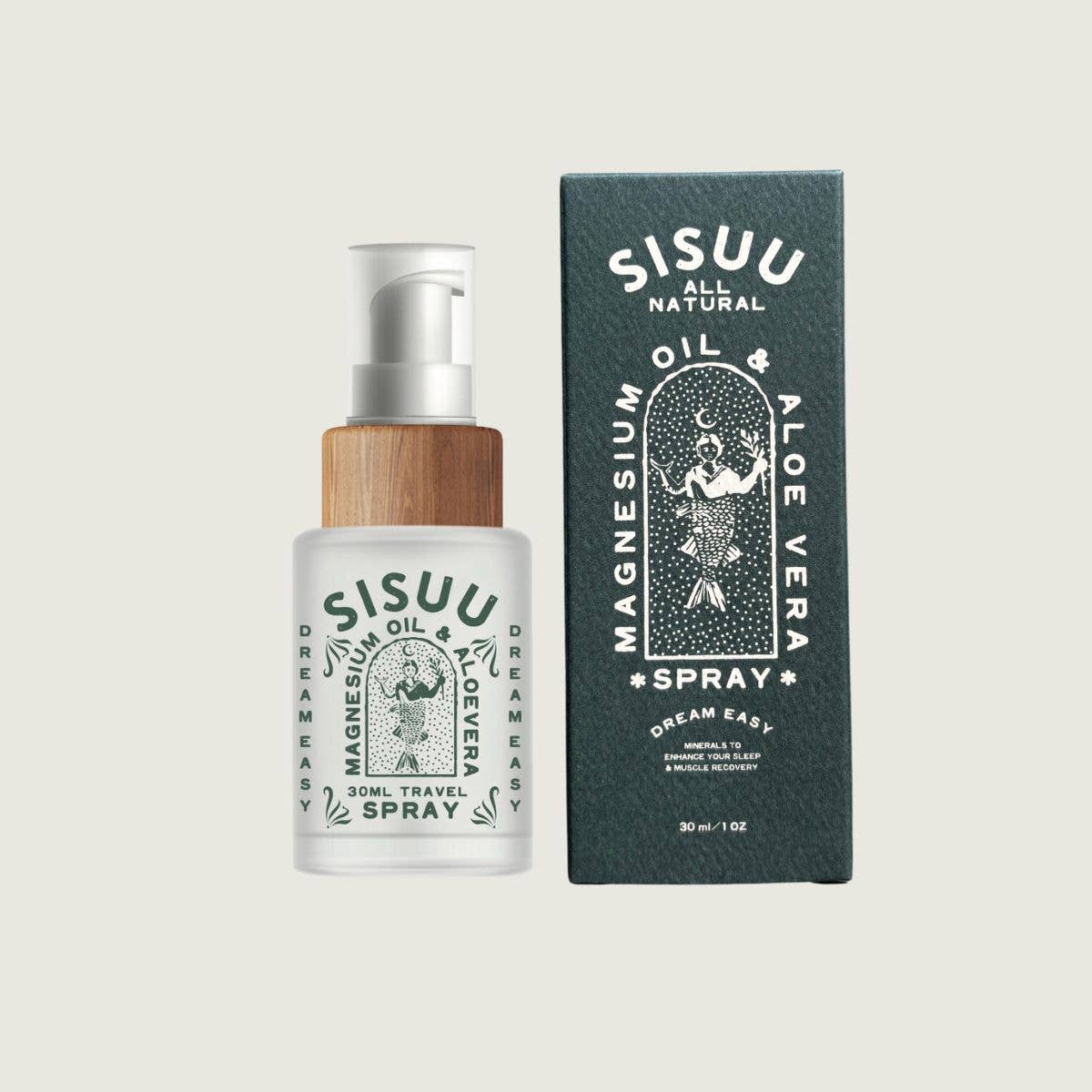 SISUU Magnesium Oil & Aloe Vera Spay 30 ml