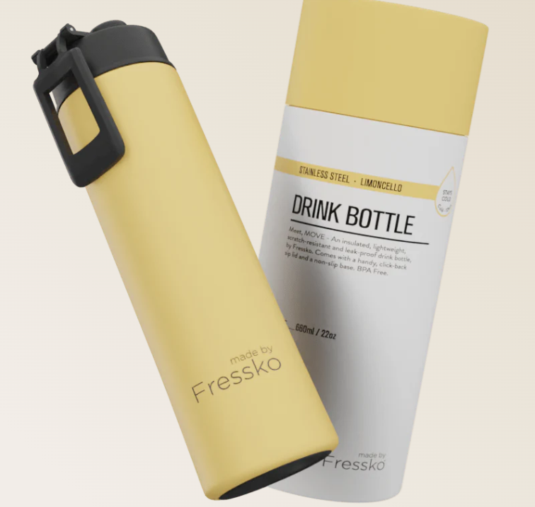 Drink Bottle 660Ml (Stainless Steel) - Limoncello