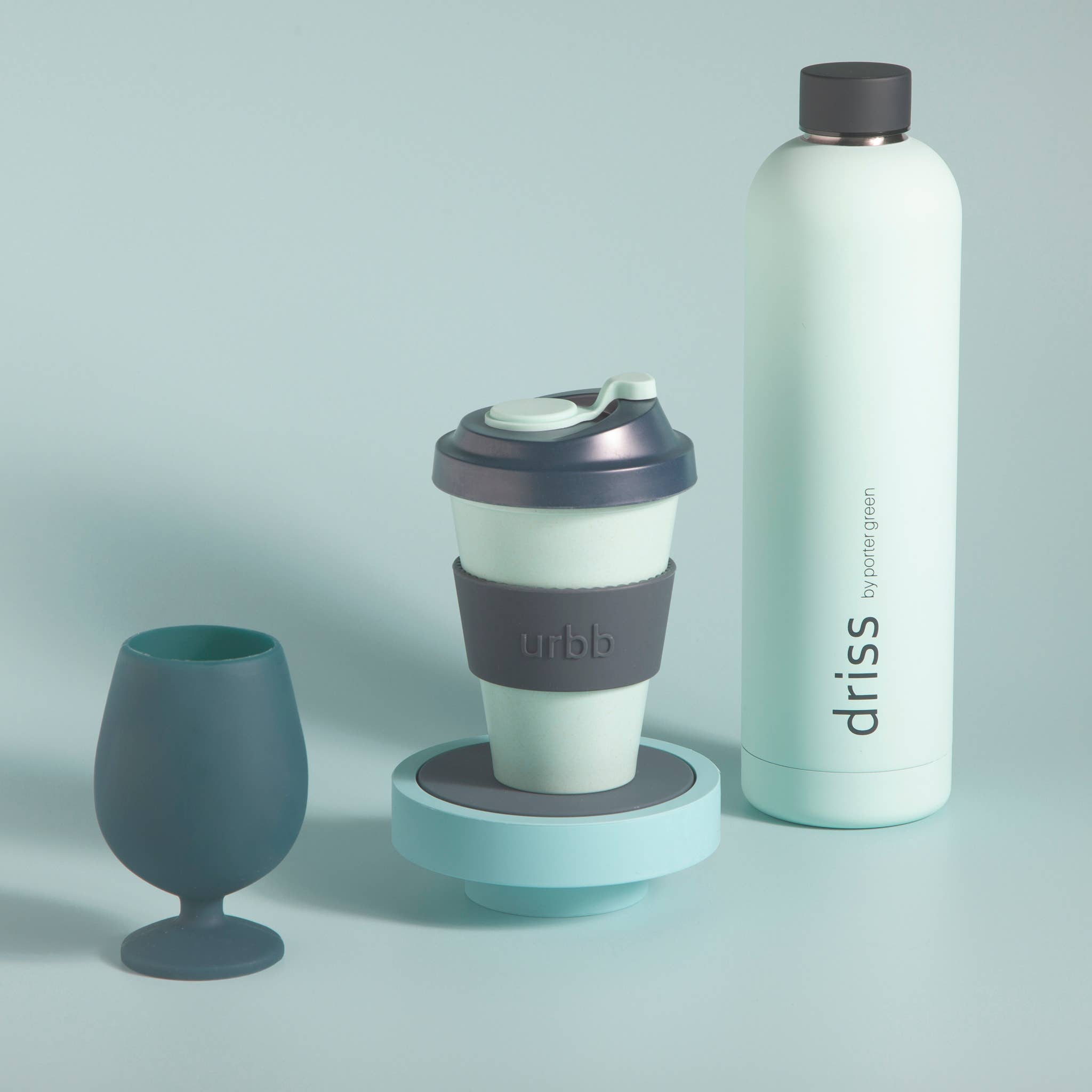 Mist + Ink | Stemm | Silicone Unbreakable Wine Glasses