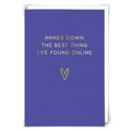 Hands Down Greeting Card