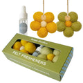 Felt Flower Fresheners - Australian Countryside